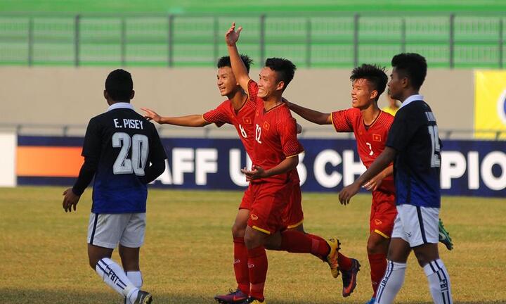 Trực tiếp U16 Việt Nam vs U16 Đông Timor giải U16 Đông Nam Á 2018