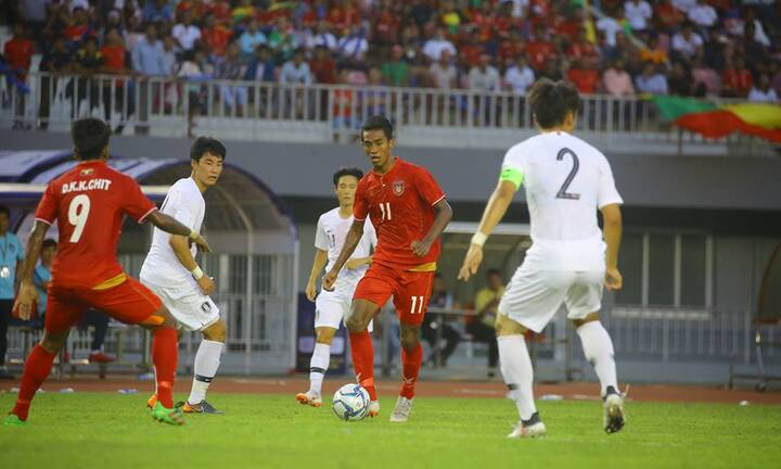 Video U23 Myanmar thua sốc U19 Hàn Quốc trước thềm ASIAD 2018