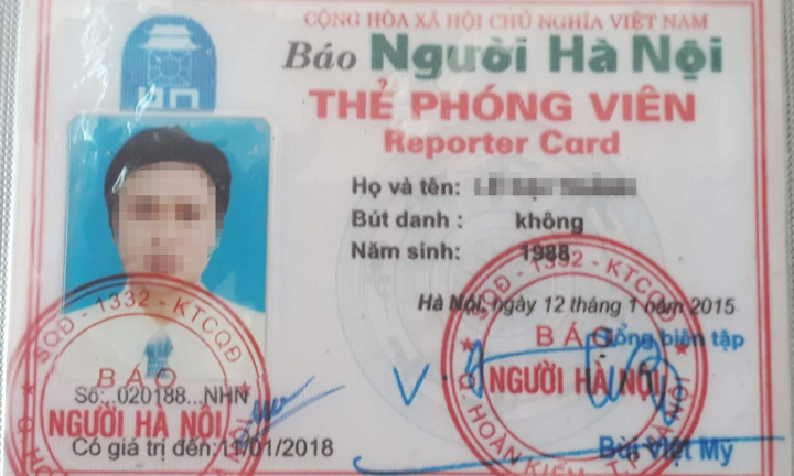 Nam thanh niên tự xưng phóng viên, hành hung cán bộ huyện
