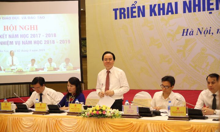 Bộ trưởng Phùng Xuân Nhạ: Vẫn còn xuất hiện sai phạm tuyển dụng giáo viên