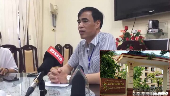 Nghi vấn gian lận thi cử, Phó GĐ Sở GD-ĐT Hoà Bình: ‘Không biết, không nắm được’
