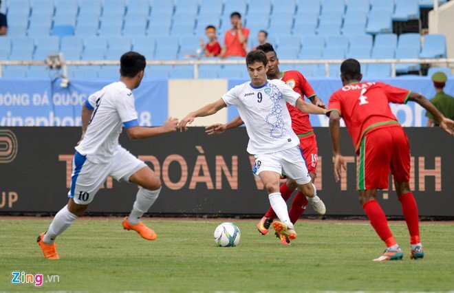 Đương kim vô địch U23 châu Á bị U23 Oman cầm chân ở Mỹ Đình