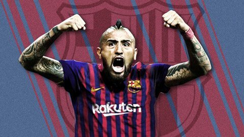 Chính thức: Arturo Vidal cập bến Barcelona