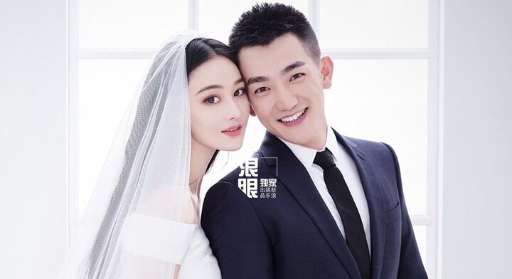 Bộ ảnh cưới giản đơn nhưng hạnh phúc của 'tình địch Phạm Băng Băng' sau bao tủi nhục