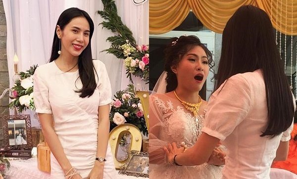 Thủy Tiên bí mật về tận Long An dự đám cưới của fan thân thiết