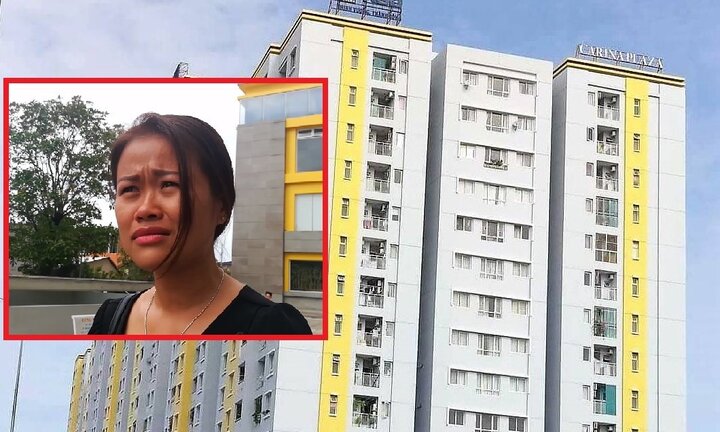 Dân Chung cư Carina bật khóc trong ngày cuối nhận tiền chủ đầu tư hỗ trợ