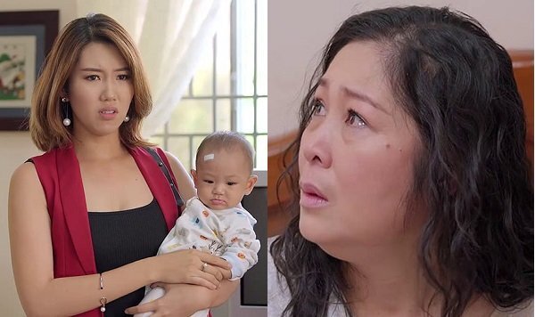 Gạo nếp gạo tẻ tập 41: Thúy Ngân hỗn láo, trách NSND Hồng Vân không biết chăm cháu