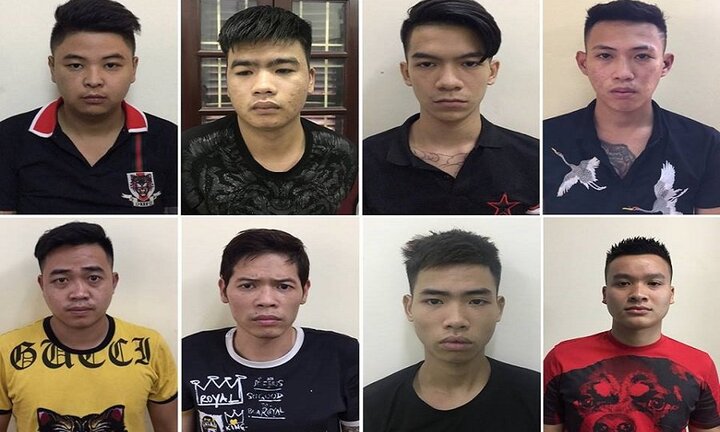 Vây bắt gần 100 côn đồ mang hung khí hỗn chiến trên phố Hà Nội