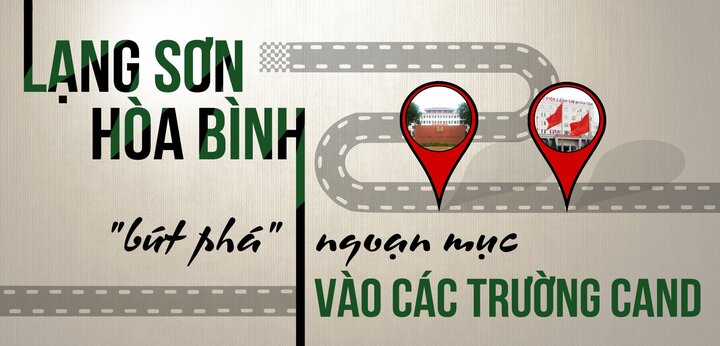 Thí sinh các tỉnh miền núi bứt phá ngoạn mục vào trường công an năm 2018