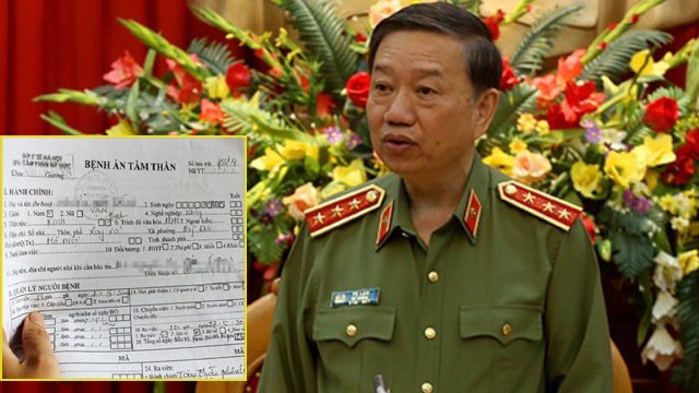 Làm giả hồ sơ tâm thần cho tội phạm, Bộ trưởng Công an: 'Vì lý do gì cũng bị xử lý'