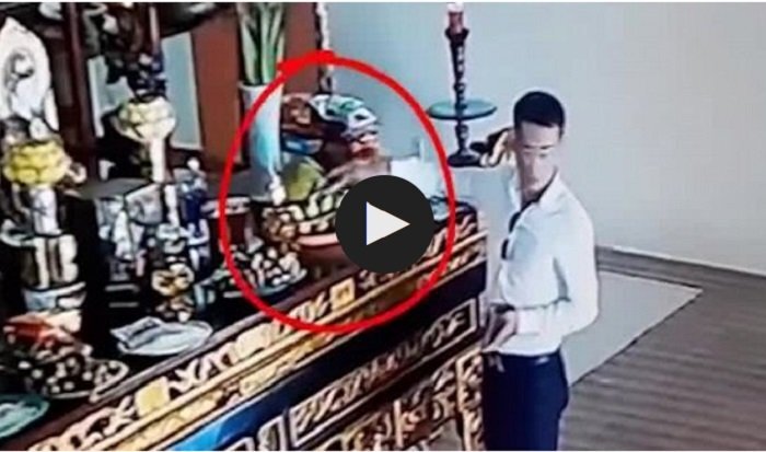 Danh tính kẻ ăn mặc bảnh bao lấy trộm 200 nghìn đồng tiền công đức tại chùa ở Vĩnh Phúc