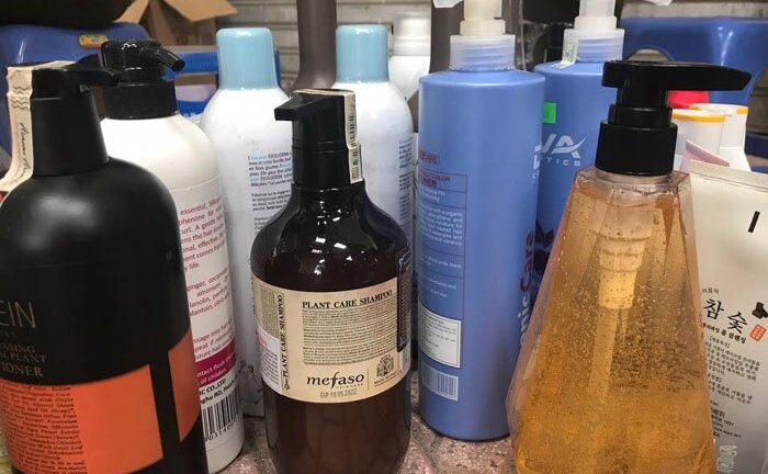 Cận cảnh gần 2 tấn mỹ phẩm lậu vừa bị thu giữ ở Hải Phòng