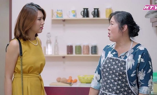 Gạo nếp gạo tẻ tập 44: Thúy Ngân ỷ có tiền, lớn tiếng trách NSND Hồng Vân không biết chăm cháu