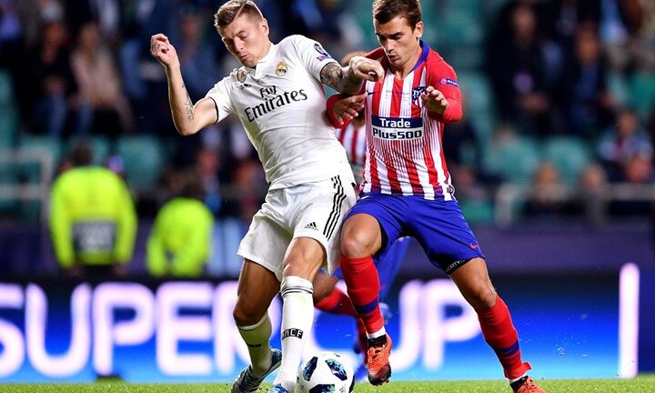 Trực tiếp Real Madrid vs Atletico Madrid, chung kết siêu cúp châu Âu 2018