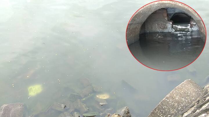 Cống xả thải trực tiếp ra Hồ Tây, đơn vị quản lý: 'Chúng tôi không nắm được'