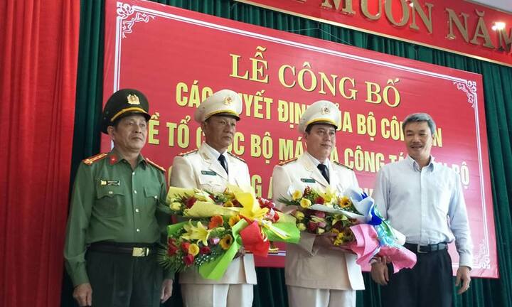 Công an TP Đà Nẵng có thêm 2 phó giám đốc