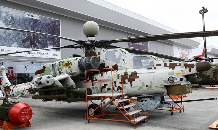 ‘Thợ săn đêm’ – trực thăng tấn công nâng cấp được Nga giới thiệu tại Army-2018