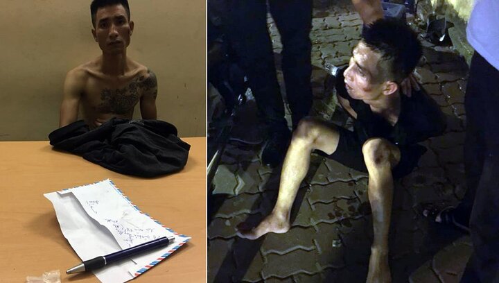 Bị dừng xe kiểm tra, gã đàn ông nuốt ma túy phi tang