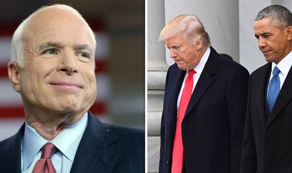 Tổng thống Trump và các quan chức Mỹ chia buồn trước sự ra đi của Thượng nghị sỹ John McCain