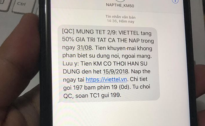 Quy định được nới lỏng, 3 nhà mạng lớn ồ ạt khuyến mại 50% trong dịp 2/9?