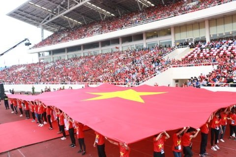 Trực tiếp lễ vinh danh những 'người hùng' ASIAD 2018 tại sân vận động Mỹ Đình