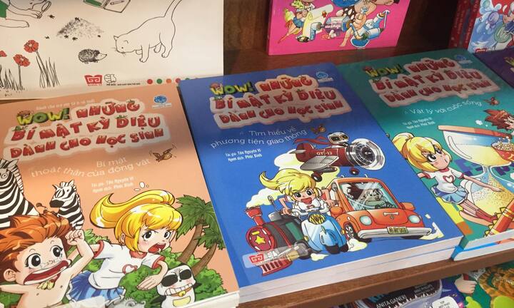 Bộ sách thiếu nhi in đường lưỡi bò: Thu hồi sách cũ, thay toàn bộ sách mới
