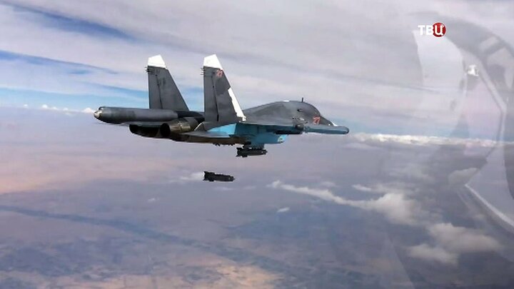 Video: Không quân Nga dội bão lửa nghiền nát mục tiêu của phiến quân Syria