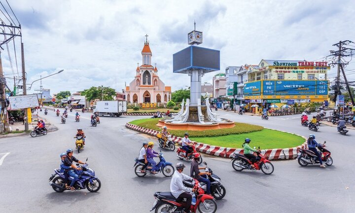 Đất nền khu đô thị mới thị xã Ngã Bảy: 'Tấc đất tấc vàng' nơi trung tâm châu thổ sông Mê Kông