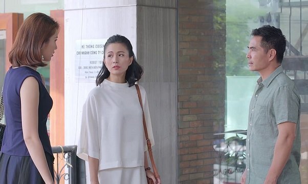 Gạo nếp gạo tẻ tập 56: Đi ngoại tình nhưng Hân vẫn nổi nóng khi chồng thân thiết với tình cũ