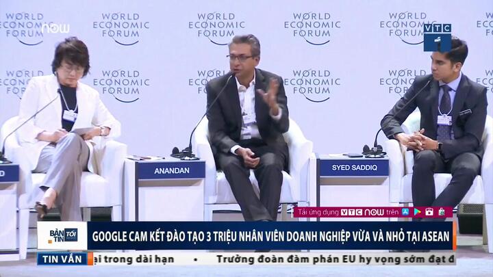Clip: Google cam kết đào tạo 3 triệu nhân lực tại ASEAN