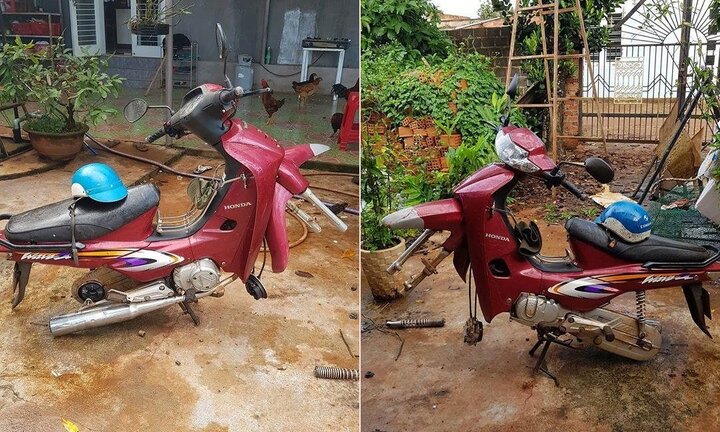 Clip: Đạo chích 'vui tính nhất năm', chỉ tháo trộm 2 bánh xe máy rồi bỏ đi