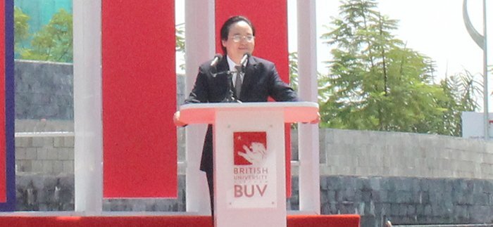 Bộ trưởng Giáo dục dự lễ khánh thành khuôn viên trường đại học đẳng cấp quốc tế tại Việt Nam