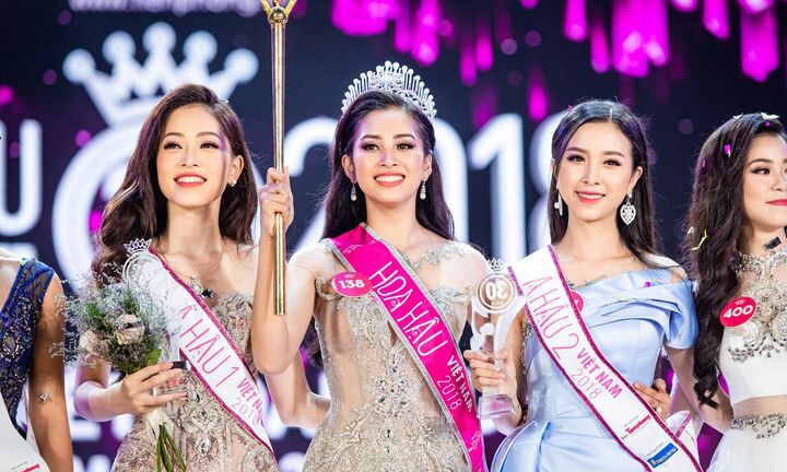 Trần Tiểu Vy đăng quang Hoa hậu Việt Nam 2018