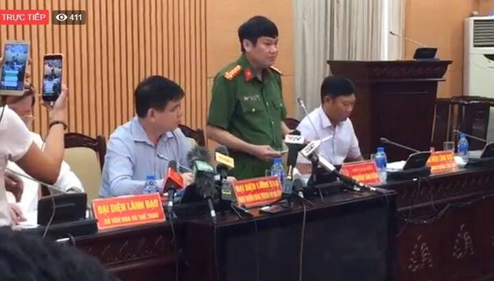 VIDEO Trực tiếp: Họp báo vụ 7 người chết do sốc ma túy trong lễ hội âm nhạc ở Hà Nội