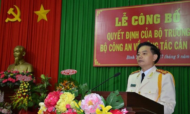 Công an tỉnh Bình Thuận có giám đốc mới
