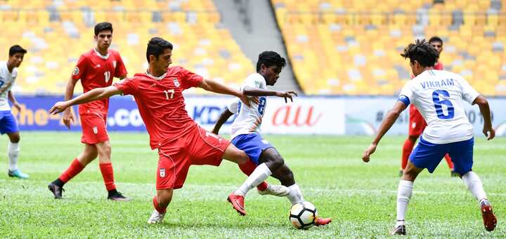 U16 châu Á: Ấn Độ cầm chân Iran, đẩy U16 Việt Nam xuống cuối bảng