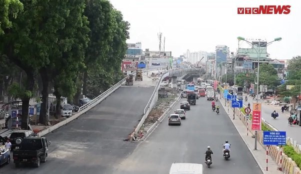 Video: Cận cảnh dự án cầu vượt An Dương - Thanh Niên hơn 300 tỷ đồng ở Hà Nội sắp hoàn tất