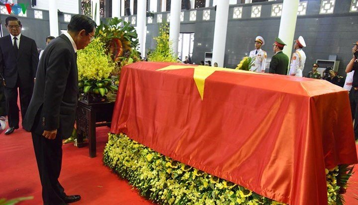 Các phái đoàn quốc tế tới viếng Chủ tịch nước Trần Đại Quang