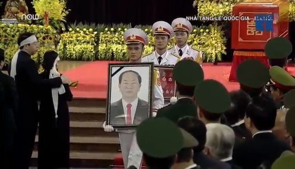 Video: Lễ di quan đưa tiễn Chủ tịch nước Trần Đại Quang về nơi an nghỉ cuối cùng