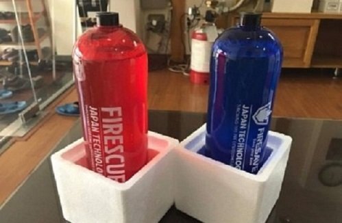 Chế tạo thành công bình chữa cháy dạng ném