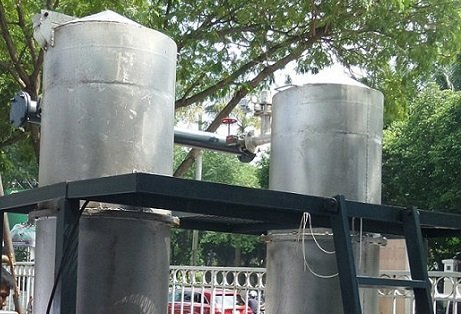 Lò đốt sinh học cung cấp nhiệt cho sấy nông sản