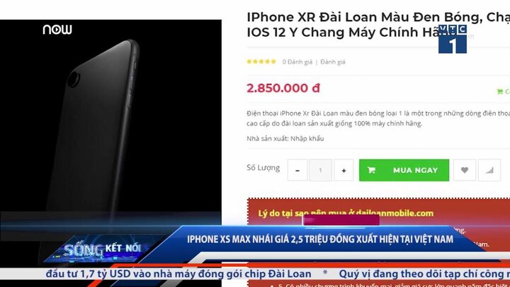 iPhone XS Max nhái giá 2,5 triệu đồng rao bán tràn lan ở Việt Nam
