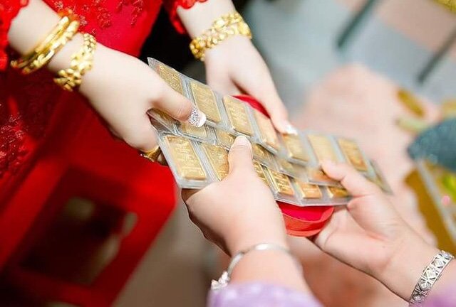 Thực hư cô dâu được tặng 129 cây vàng trong ngày cưới
