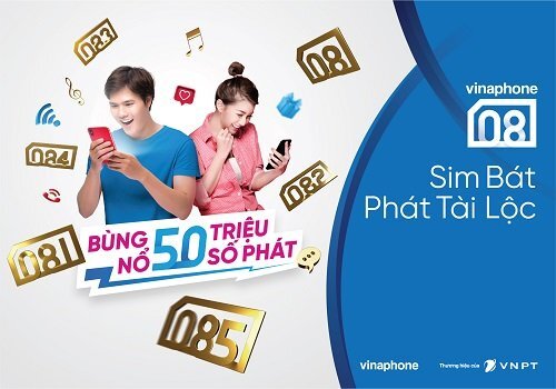 VinaPhone chính thức mở bán dải sim 'Phát tài lộc' 08x