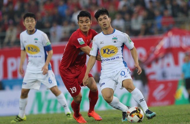 Trực tiếp HAGL vs Hải Phòng vòng 25 V-League 2018