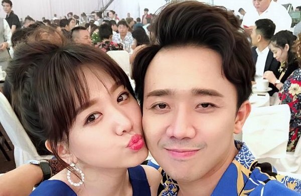 Fan ghen tị trước những lần Trấn Thành bảo vệ Hari Won