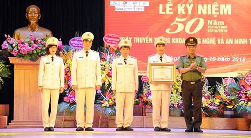 Khoa Công nghệ và An ninh thông tin, Học viện An ninh đón nhận Bằng khen của Thủ tướng Chính phủ