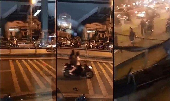 Clip: Vụ hỗn chiến, truy sát bằng mã tấu ở TP.HCM qua lời kể của nhân chứng