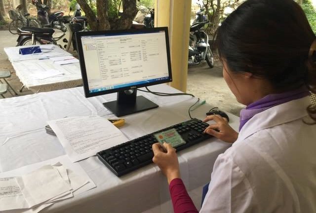 Hà Tĩnh: 85% người dân có sổ khám sức khoẻ điện tử
