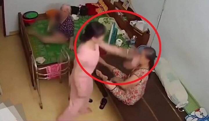 Sự thật clip cô giáo tát, đạp người giúp việc 60 tuổi ở Nha Trang